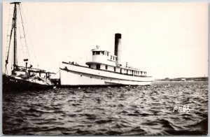 S. S. Fairfax Shipboard Merchants & Miners Transportation Co. Steamer Postcard