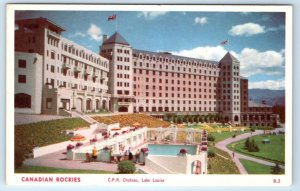 Chateau Lake Louise Canadian Rockies CANADA Postcard