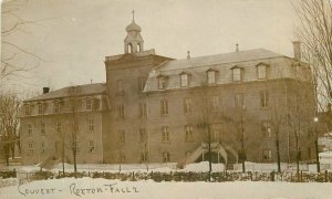 Canada Quebec Roxton Falls Covent RPPC Photo Postcard 22-1406