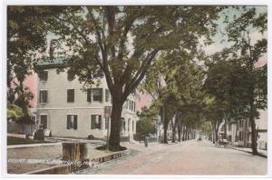 Court Street Plymouth Massachusetts 1910c postcard