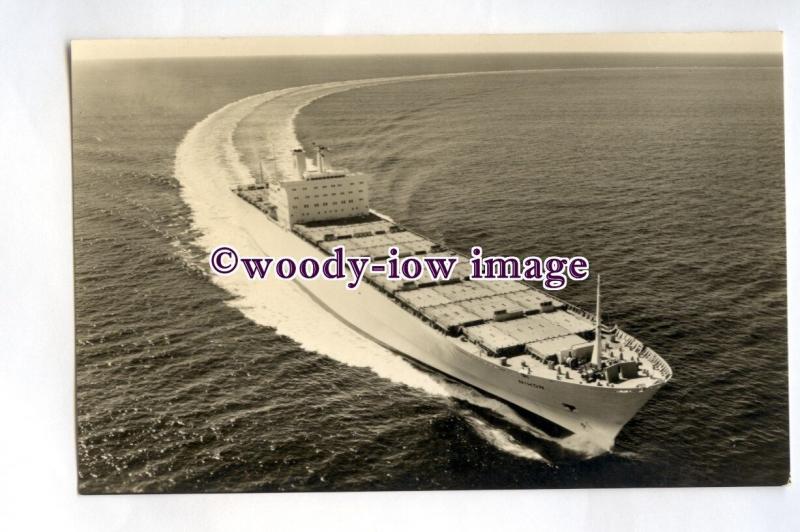 pf0316 - Swedish East Asia Container Ship - Nihon , built 1972 - postcard