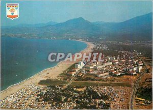 Modern Postcard Argeles sur Mer Racou Vue Generale