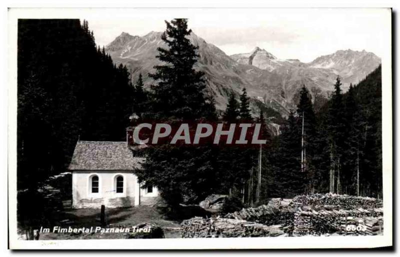 Postcard Old Fimbertal Im Paznaun Tirol