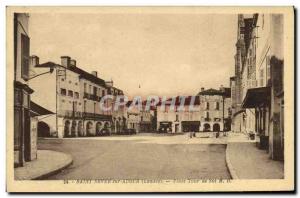 Postcard Old Saint Sever on Adour Place Tour de Sol