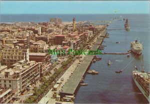 Egypt Postcard - View of Port-Said Harbour  RR15927