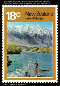 Lake Wakatipu,New Zealand Stamp,BIN