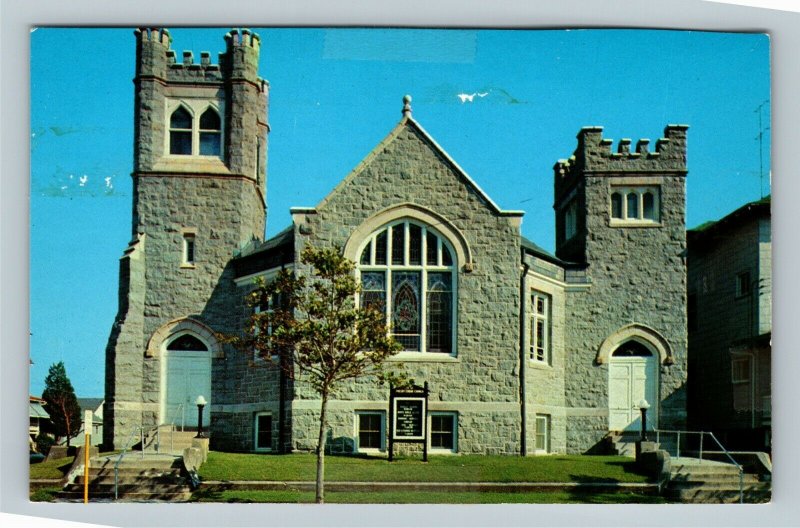Ocean City NJ, First Presbyterian Church, Chrome New Jersey Postcard