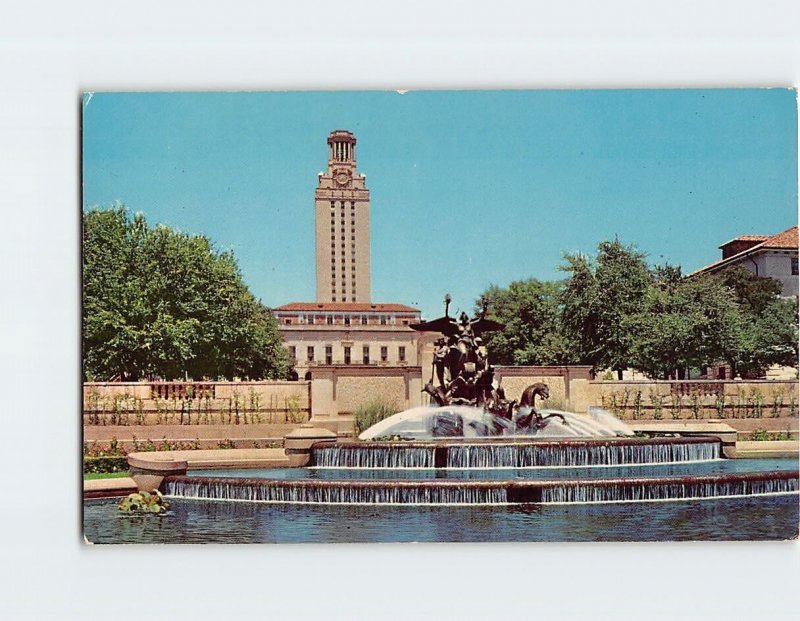 Postcard Main Building University of Texas Austin Texas USA