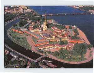 M-214446 Aerial View of the Peter & Paul Fortress Cathedral of SS Peter & Paul