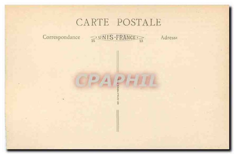 Old Postcard Longpont S and O Church