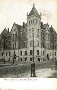 Indiana Logansport Masonic Temple 1905