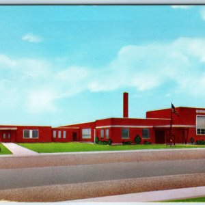 c1960s Orange City IA Christian School Art Chrome Photo Postcard Monarch PC A235