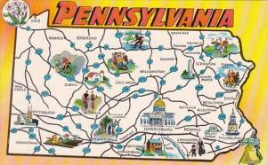 Map Of Pennsylvania