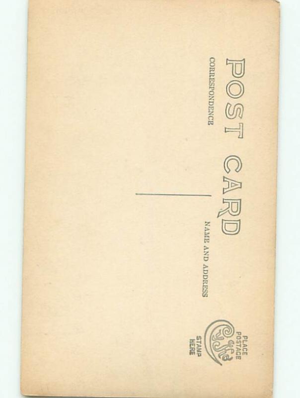 Old rppc BUILDING SCENE Architecture Postcard AB1116