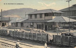 Gorgona Railroad Station Vintage Postcard AA9780