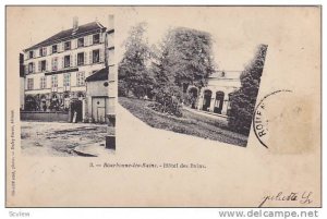 2-Views, Hotel Des Bains, Bourbonne les Bains (Haute Marne), France, PU-1906