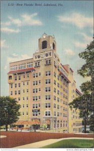 Florida Lakeland New Florida Hotel 1943 Curteich