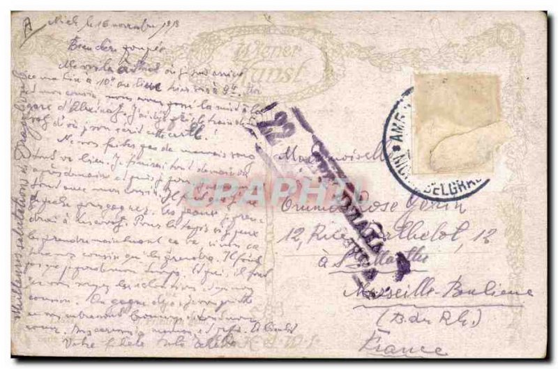 Postcard Old Piano Rhapsody