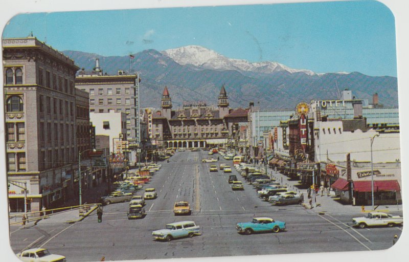 CO COLORADO SPRINGS,COLORADO-PIKES PEAK AVENUE 1963