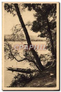 Old Postcard En Morvan Settons Lake