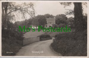 Suffolk Postcard - Stansfield Village SW8976