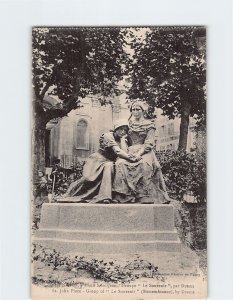 Postcard Group of Le Souvenir (Remembrance), St. John's Place, Nancy, France