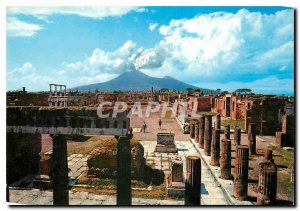 Postcard Modern Pompeii Forum General view
