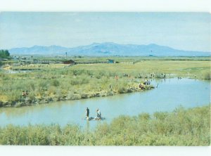 Pre-1980 FISHING SCENE Winnemucca Nevada NV AF5608
