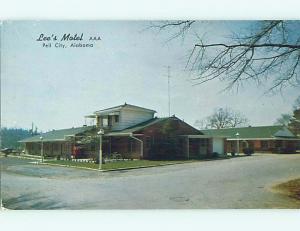 1950's LEE'S MOTEL Pell City Alabama AL s8958