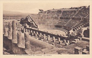 Tunisia Ruines Romaines de Timgad Le Theatre