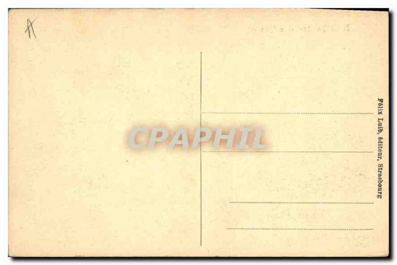 Old Postcard Mont Sainte Odile