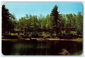 1961 Birchdale Camps Kemptville Yarmouth County Nova Scotia NS Posted Postcard