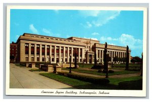 Vintage 1950's Postcard American Legion Building Indianapolis Indiana