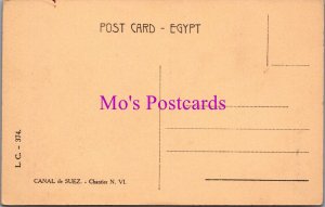 Egypt Postcard - Canal of Suez, Chantier No VI, Shipping, Boats -  RS37515