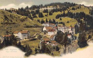 Rigibahn Town Panorama Arth Switzerland 1907c postcard