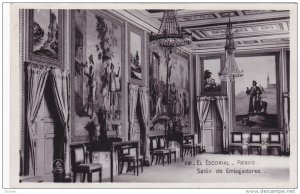 RP: El Escorial , Madrin , Spain , 10-30s ; Salon de Embajadores