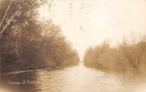 Canal in Cadillac, Michigan