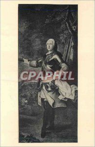 Postcard Old Fields Chateau S and M Louis XV by Van Loo