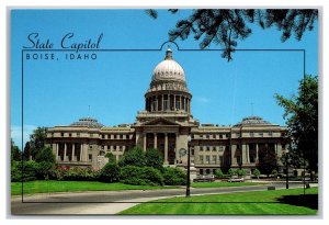 State Capitol Boise Idaho Postcard Continental View
