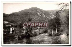Postcard Old Swiss Normandy Sugar Loaf and the banks of the Orne