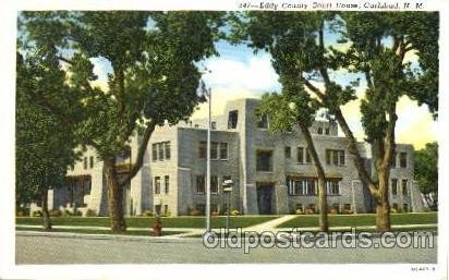 Carlsbad, New Mexico USA Eddy County Court House Unused 