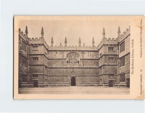 Postcard The Bodleian Library, Oxford, England