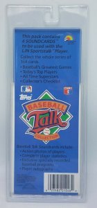 1989 Topps Baseball Talk Soundcard Collection #32 Bobby Bonilla Brett Butler NOS