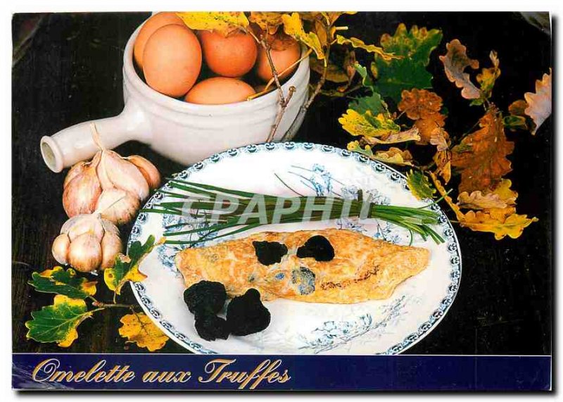 Postcard Modern Omelette with truffles