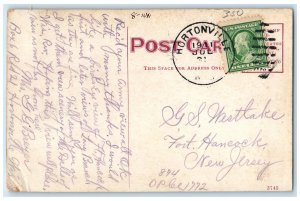 c1910 Way to Home at Waverly Beach Appleton Wisconsin WI Posted Postcard