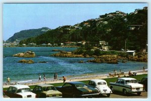 WELLINGTON, New Zealand ~ Scenic Marine Drive SCORCHING BAY  4x6 Postcard