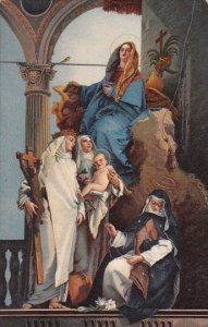 Tiepolo La Madonna In Trono E Varie Sante Venezia