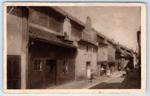 PRAGUE The Gold Street CZECH REPUBLIC Postcard