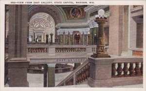 View From East Gallery State Capitol Madison Wisconsin