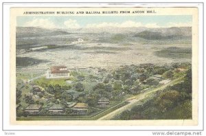 Administration Building & Balboa Heights From Ancon Hill, Panama, 1910-1920s